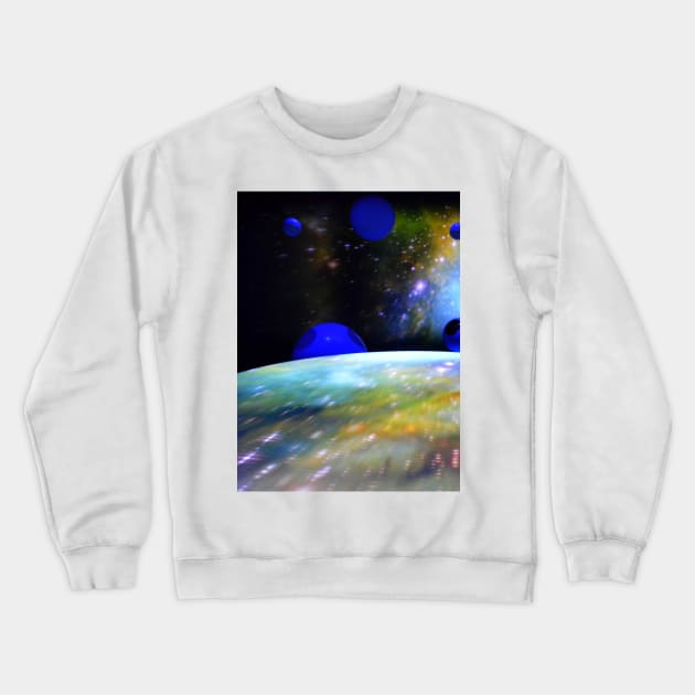 CERN Visitor Center. Geneva, Switzerland Crewneck Sweatshirt by IgorPozdnyakov